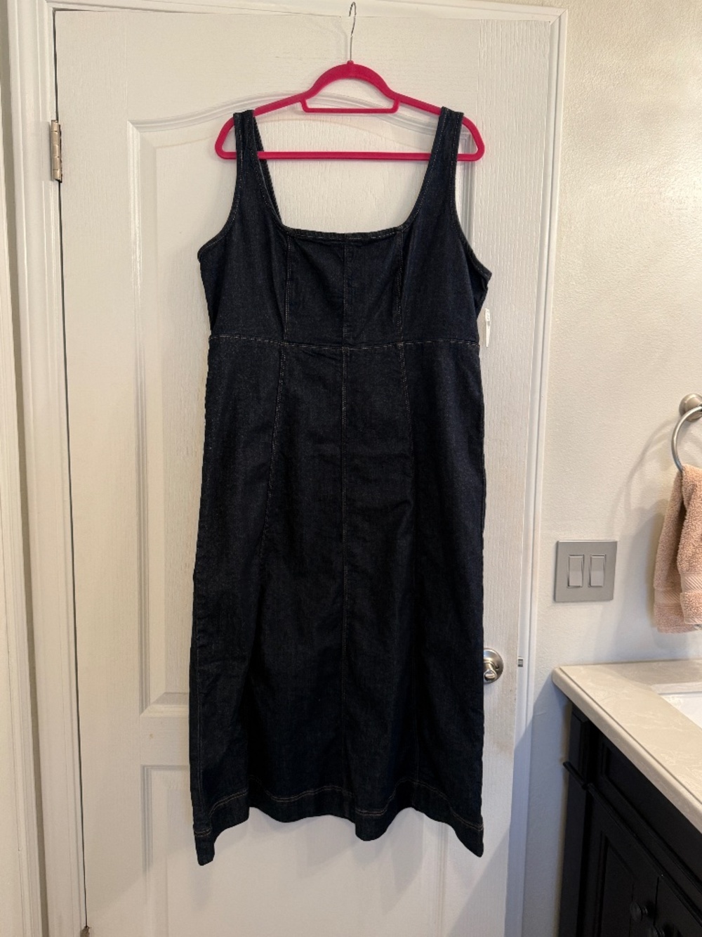 NWT Old Navy Denim Midi Dress